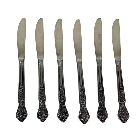 Set of 6 Versailles Stainless Steel Knives, MSI Made in Japan 8.75" - Picture 1 of 16